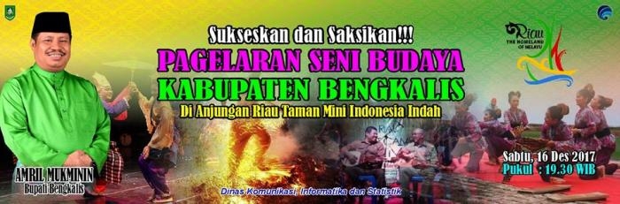 Bengkalis Helat Pergelaran Seni Budaya di TMII Jakarta